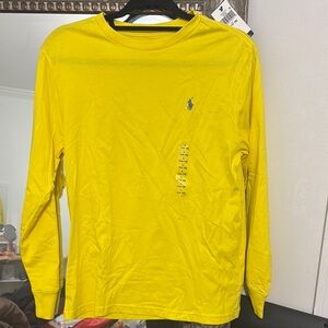 Polo by Ralph Lauren Yellow Long Sleeve Tee